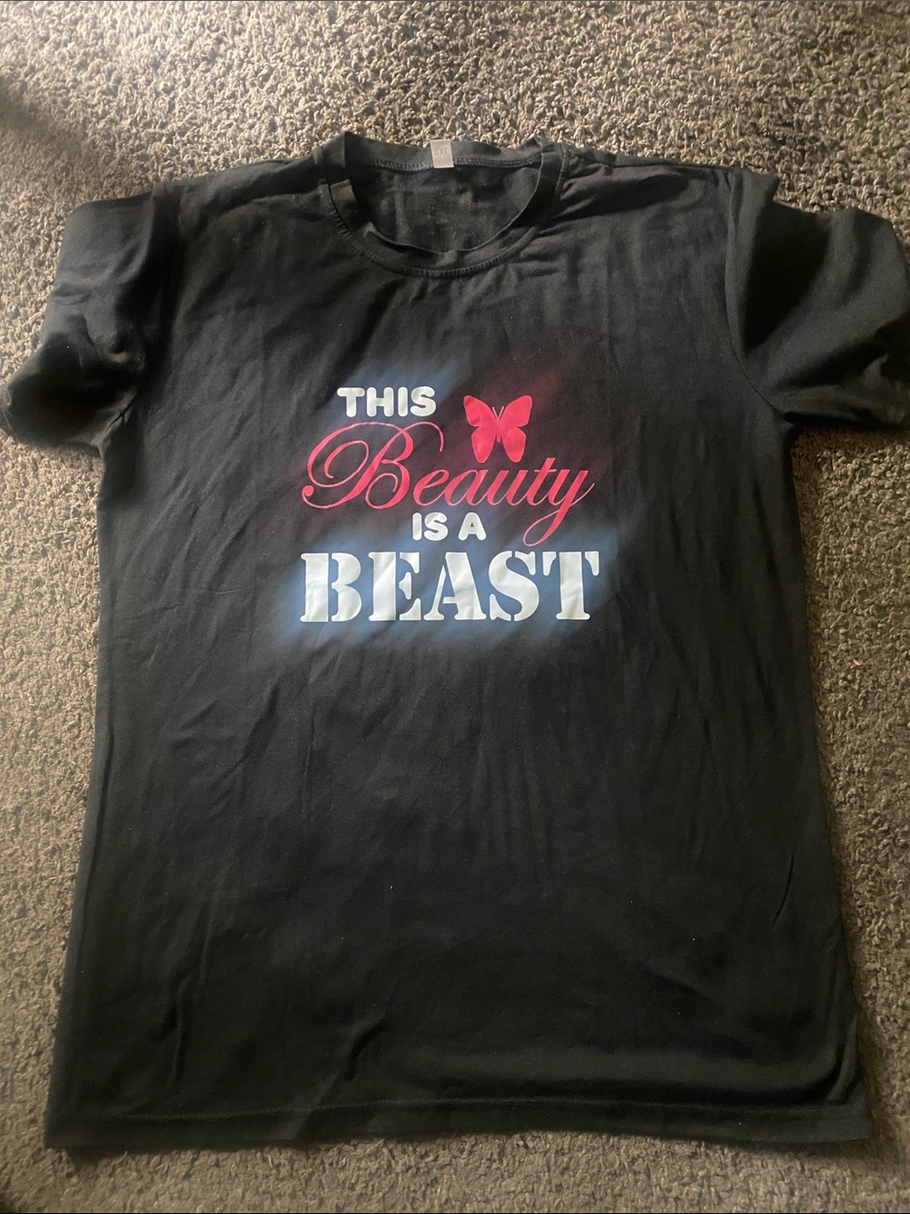 Black Kids Short-Sleeve Graphic Tee - "This Beauty Is A Beast"